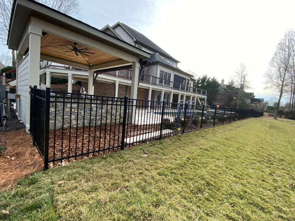 Professional fence installation in Chattanooga TN by Eddie's Fence